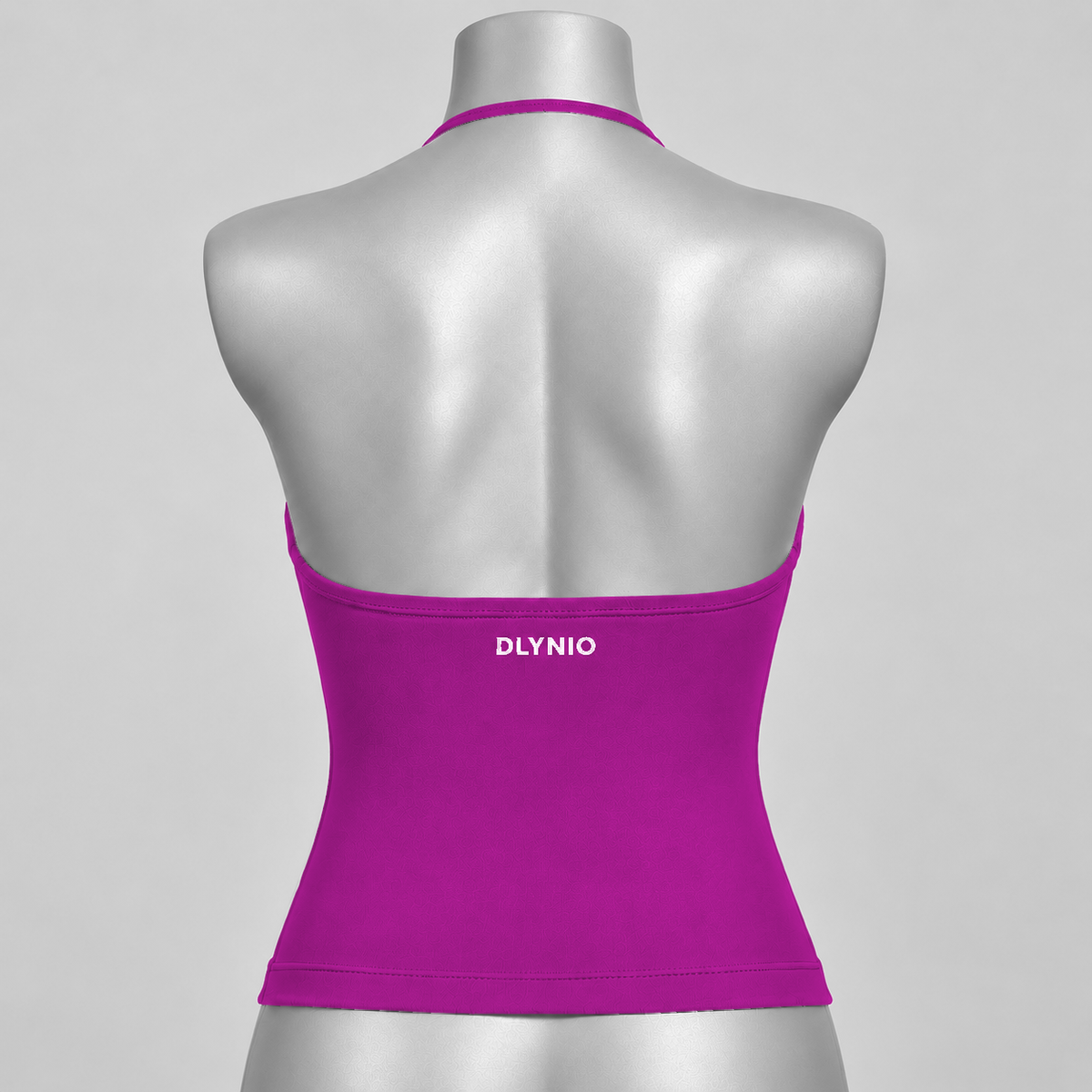 Impact Ruched Longline Halter Bra