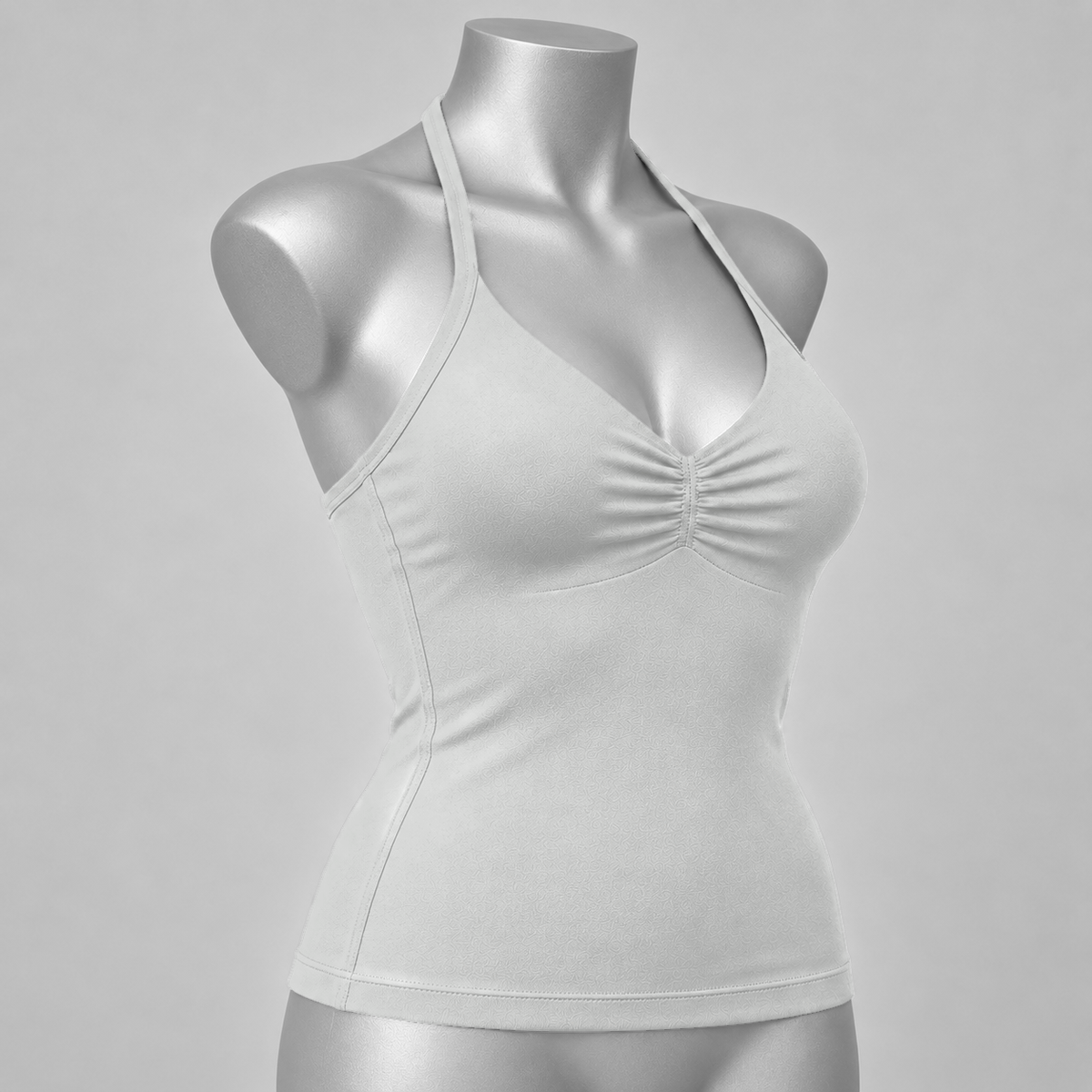 Impact Ruched Longline Halter Bra
